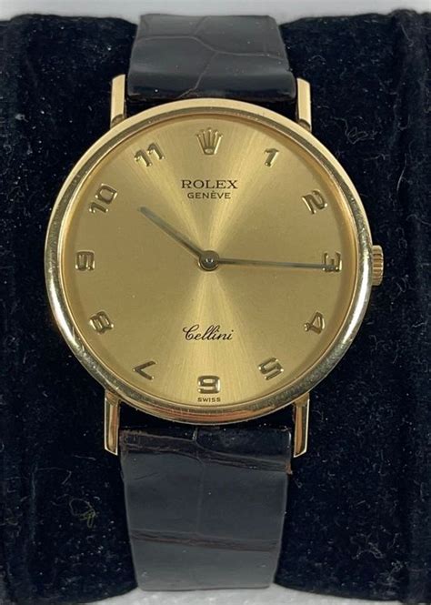 rolex cellini 750 gold